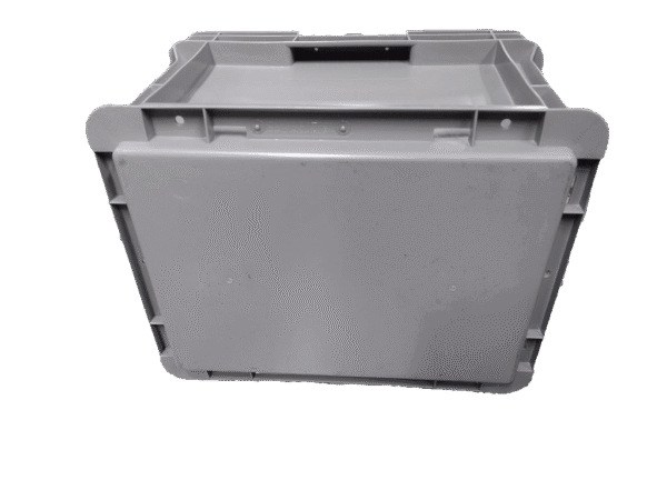 New Buckhorn 15" x 12" x 9" Gray Hand Tote Smooth Bottom - Image 2