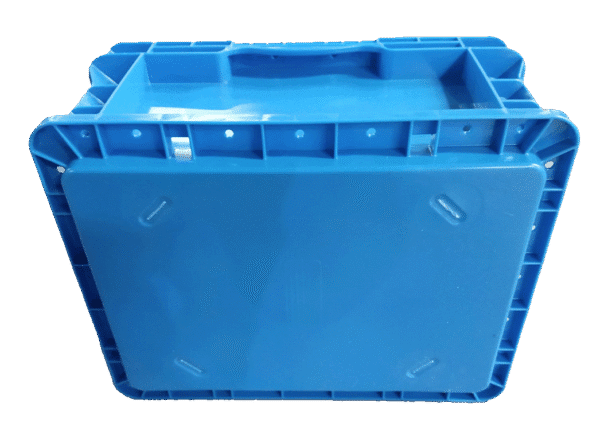 New Monoflo 15" x 12" x 7" Blue Hand Tote Smooth Bottom - Image 3