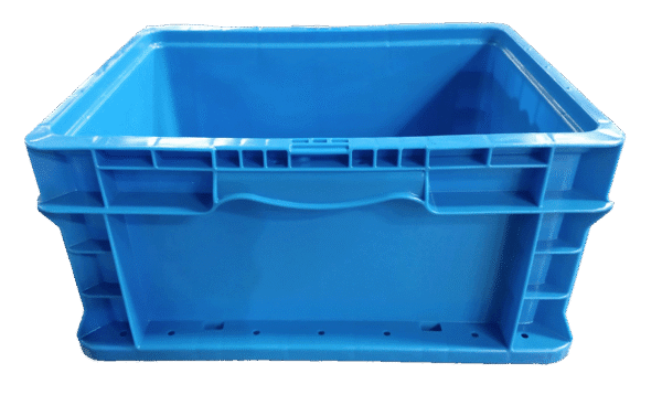 New Monoflo 15" x 12" x 7" Blue Hand Tote Smooth Bottom - Image 2