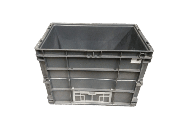 Used BCD  24" x 15" x 16" Gray Cut/Weld Hand Tote Reinforced Bottom