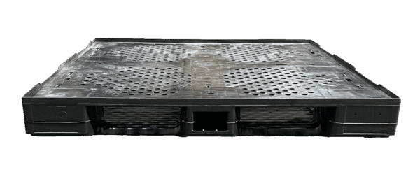 New Monoflo 45" x 48" x 6" All Black Stackable Pallet - Image 3