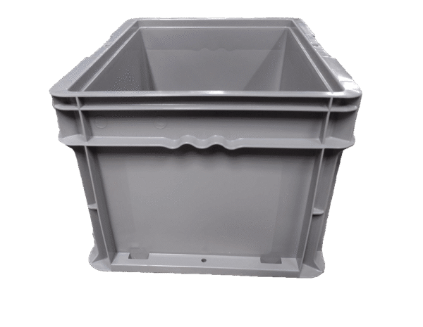 New Buckhorn 15" x 12" x 9" Gray Hand Tote Smooth Bottom - Image 3
