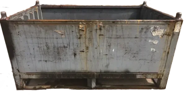 Used BCD 48" x 31" x 22" Steel Tub No Drop Doors