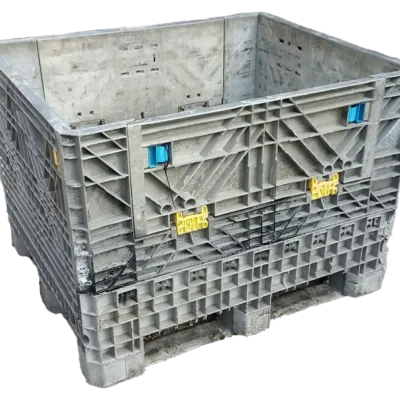 Reconditioned BCD 40" x 48" x 34" Mixed Color Bulk Container
