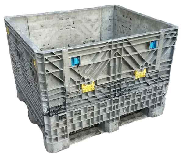 Reconditioned BCD 40" x 48" x 34" Mixed Color Bulk Container