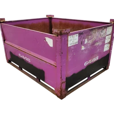 Used BCD 64" x 48" x 34" Steel Tub 1 Drop Door 64" Side