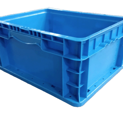 New Monoflo 15" x 12" x 7" Blue Hand Tote Smooth Bottom