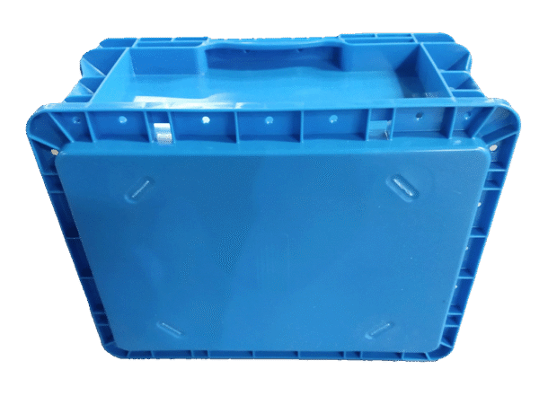 New Monoflo 15" x 12" x 7" Blue Hand Tote Smooth Bottom - Image 3