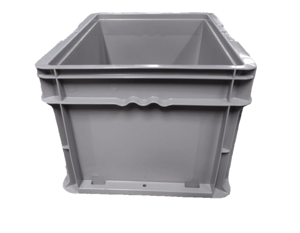 New Buckhorn 15" x 12" x 9" Gray Hand Tote Smooth Bottom - Image 3