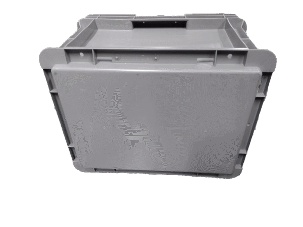 New Buckhorn 15" x 12" x 9" Gray Hand Tote Smooth Bottom - Image 2