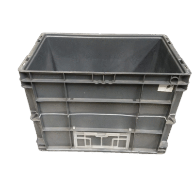 Used BCD  24" x 15" x 16" Gray Cut/Weld Hand Tote Reinforced Bottom