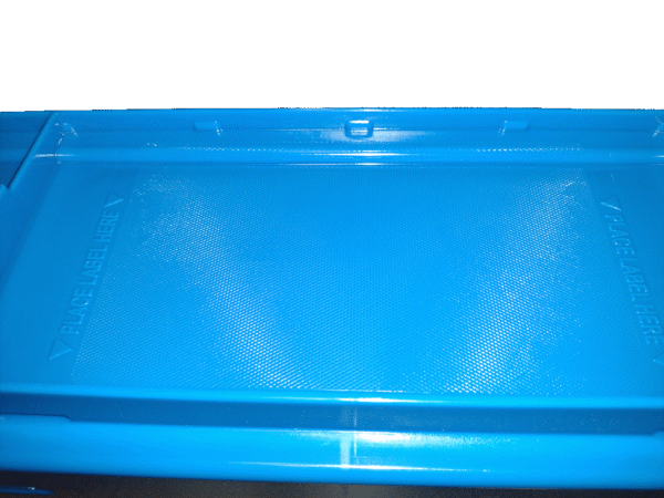 New Monoflo 24" x 15" x 5" Blue Hand Tote Smooth Bottom - Image 2