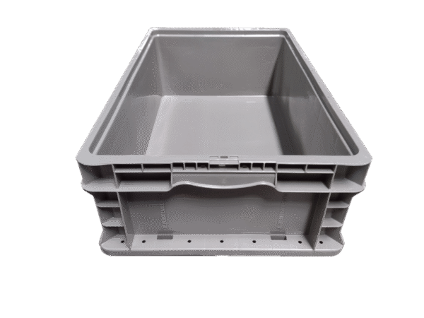 New Monoflo 24" x 15" x 7" Gray Hand Tote Smooth Bottom - Image 2