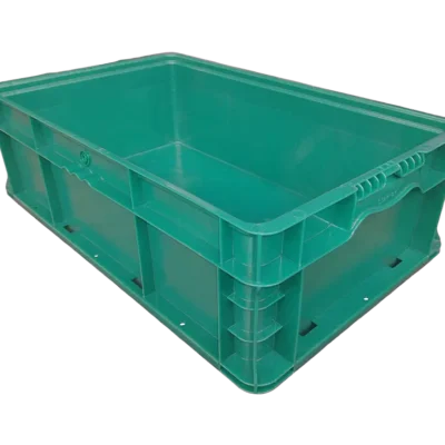 New Orbis 24" x 15" x 7" Green Hand Tote Reinforced Bottom