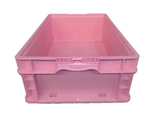 New Orbis 24" x 15" x 7" Pink Hand Tote Reinforced Bottom - Image 4