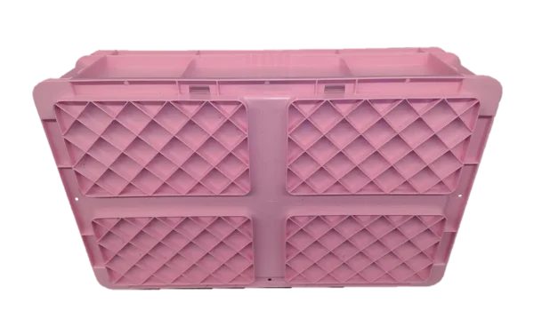 New Orbis 24" x 15" x 7" Pink Hand Tote Reinforced Bottom - Image 2