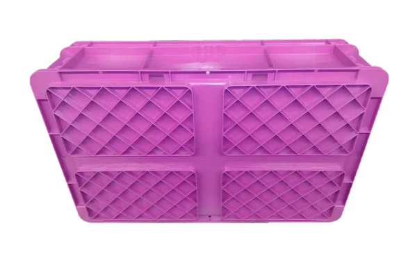 New Orbis  24" x 15" x 7" Purple Hand Tote Reinforced Bottom - Image 2