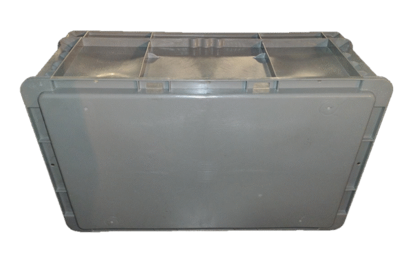 Lightly Used Orbis 24" x 15" x 9" Gray Hand Tote Smooth Bottom - Image 2