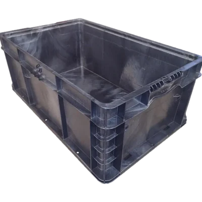 New Orbis  24" x 15" x 7" Black  Hand Tote Reinforced Bottom