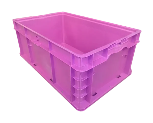 New Orbis 24" x 15" x 9" Purple Hand Tote Smooth Bottom