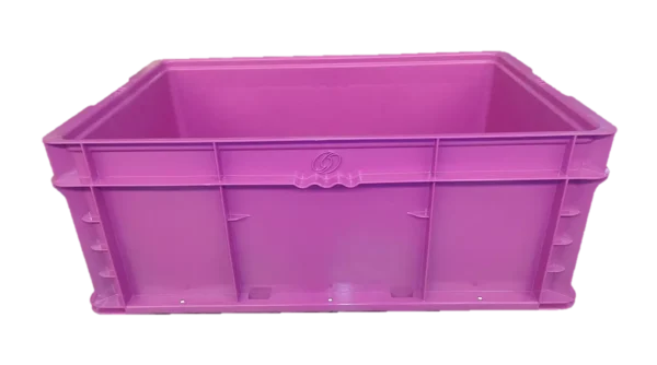 New Orbis 24" x 15" x 9" Purple Hand Tote Smooth Bottom - Image 3