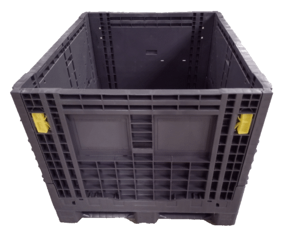 New Monoflo 40" x 48" x 34" All Gray Bulk Container - Image 3
