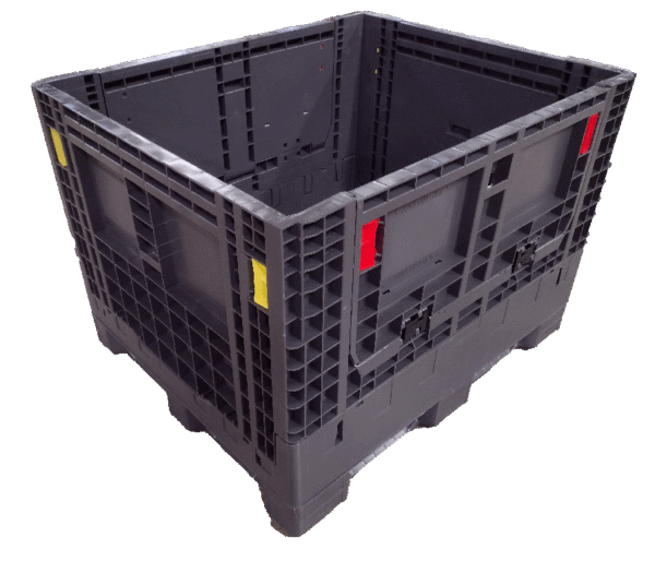 New Monoflo 40" x 48" x 34" All Gray Bulk Container
