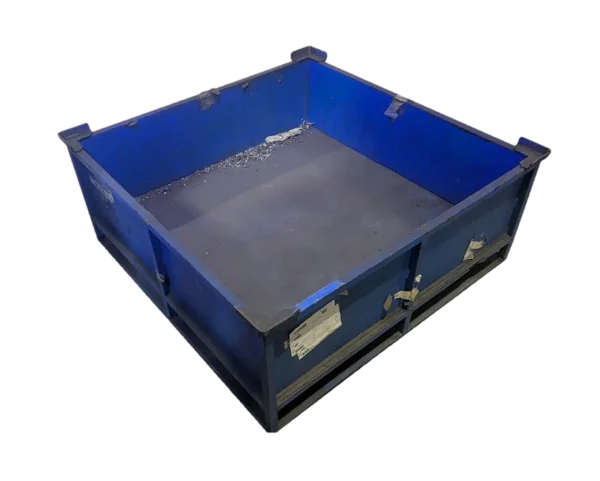 Used BCD 44" x 44" x 18" Steel Tub No Drop Doors - Image 3