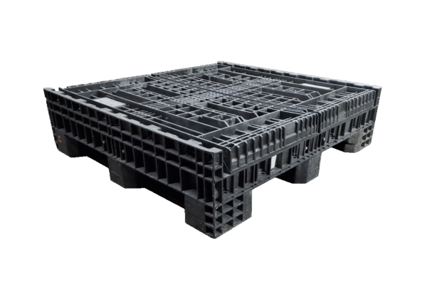 Reconditioned BCD 45" x 48" x 34" All Black Bulk Container - Image 2