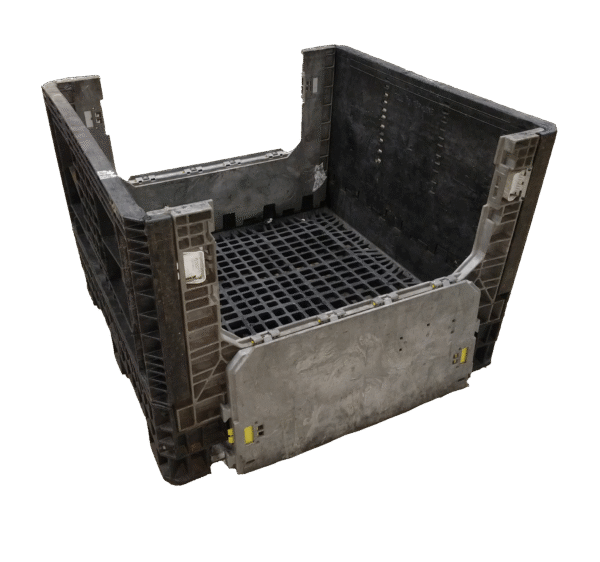 Reconditioned BCD 45" x 48" x 34" Mixed Color Bulk Container - Image 11
