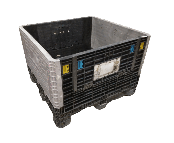 Reconditioned BCD 45" x 48" x 34" Mixed Color Bulk Container - Image 7