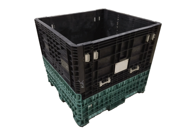 Reconditioned BCD 45" x 48" x 42" Mixed Color Bulk Container