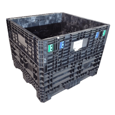 Reconditioned BCD 45" x 48" x 37" Mixed Color Bulk Container