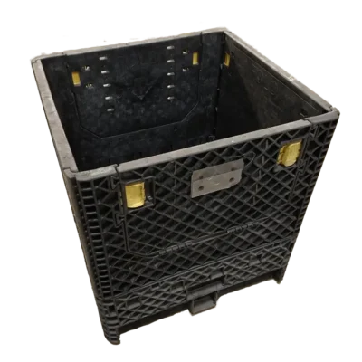 Reconditioned BCD 30" x 32" x 34" All Black Bulk Container