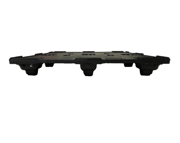 New  45" x 48" Black SMR Nestable 9 Leg Pallet - Image 5