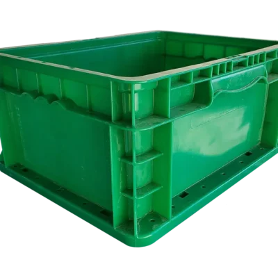 New Monoflo 15" x 12" x 7" Green Hand Tote Smooth Bottom