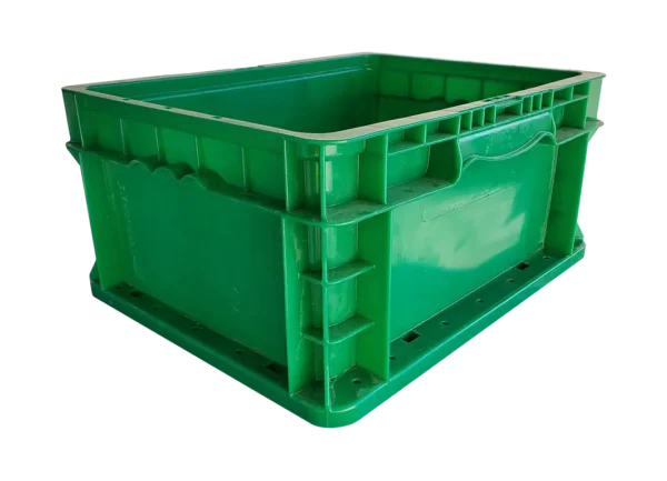 New Monoflo 15" x 12" x 7" Green Hand Tote Smooth Bottom