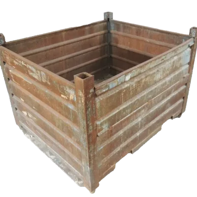 Used BCD 53" x 44" x 38" Steel Tub - 1 Drop Door on 53" Side
