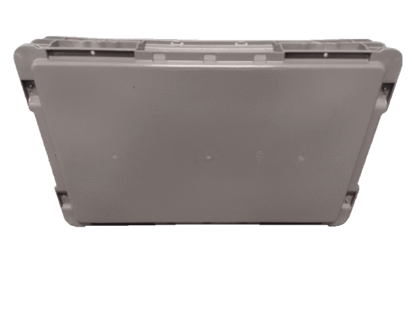 New Orbis 24" x 15" x 4" Gray Hand Tote Smooth Bottom - Image 2