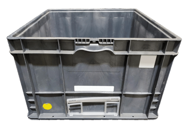 Used BCD  24" x 22" x 14" Gray Hand Tote Reinforced Bottom - Image 3
