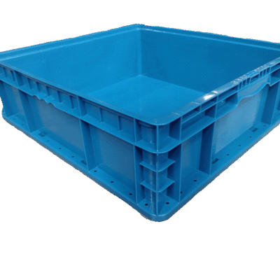 New Monoflo 24" x 22" x 7" Blue Hand Tote Smooth Bottom