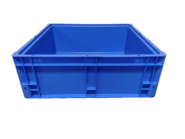 New Schaefer 24" x 22" x 9" Blue Hand Tote Smooth Bottom - Image 3
