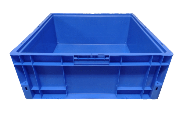 New Schaefer 24" x 22" x 9" Blue Hand Tote Smooth Bottom - Image 4