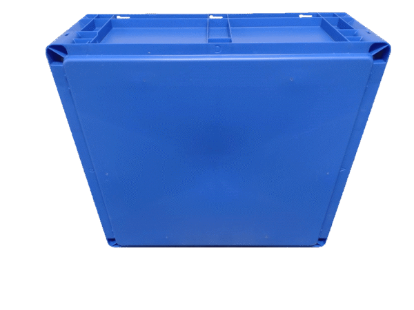 New Schaefer 24" x 22" x 9" Blue Hand Tote Smooth Bottom - Image 2