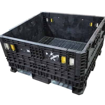 Reconditioned BCD HDR/HDRNV 45" x 48" x 25" All Black All Good Original Runner Bulk Container