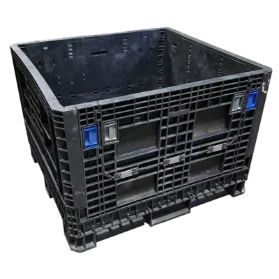 Reconditioned BCD HDR/HDRNV 45" x 48" x 34" All Black All Good Original Runner Bulk Container