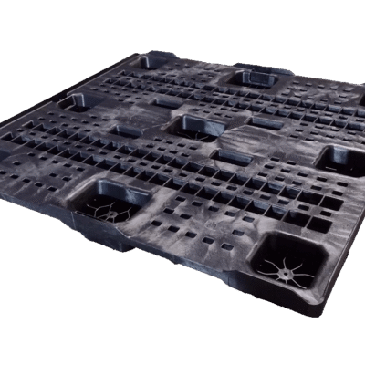 New Monoflo 45" x 48" x 6" Black SF 9 Leg Pallet