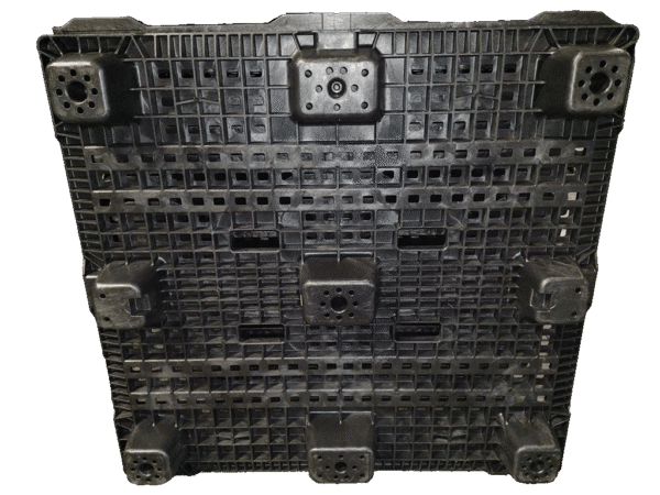 New Monoflo 45" x 48" x 6" Black SF 9 Leg Pallet - Image 2