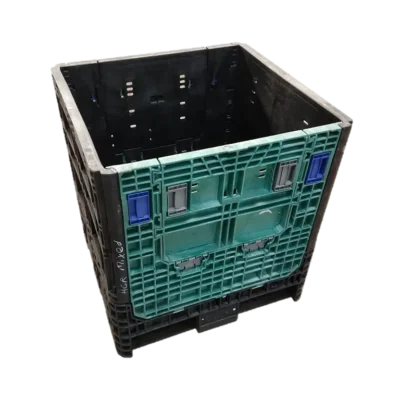 Reconditioned BCD 30" x 32" x 34" Mixed Color All Good Runner Bulk Container