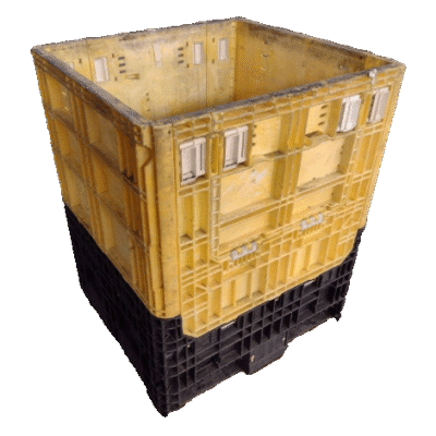 Reconditioned BCD 30" x 32" x 39" Mixed Color All Good Runner Bulk Container